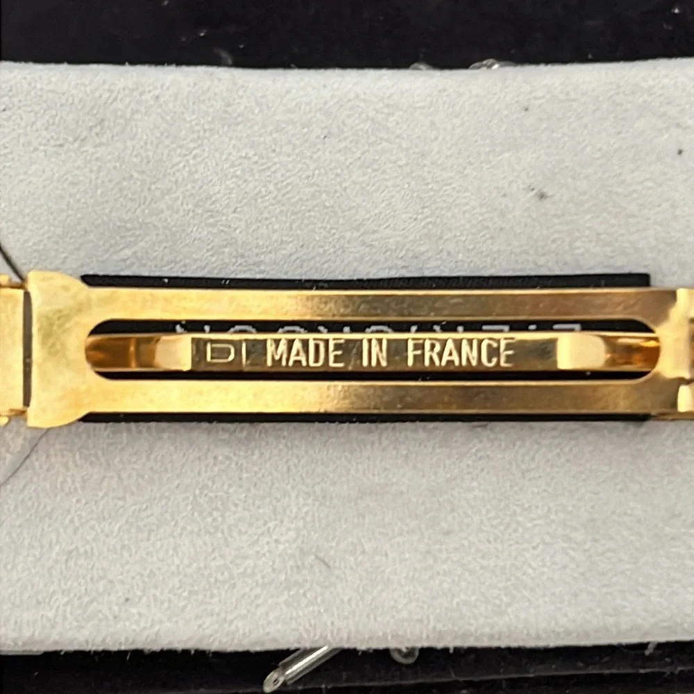 L. Erickson France Lux beaded hair clip barrette plus unmarked hair claw